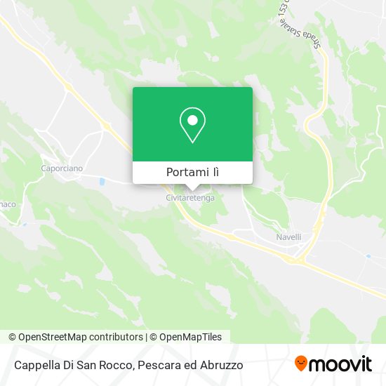 Mappa Cappella Di San Rocco