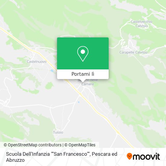 Mappa Scuola Dell'Infanzia ""San Francesco""