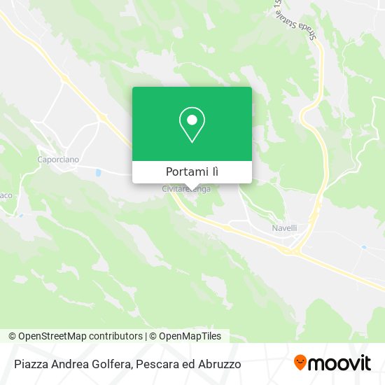Mappa Piazza Andrea Golfera
