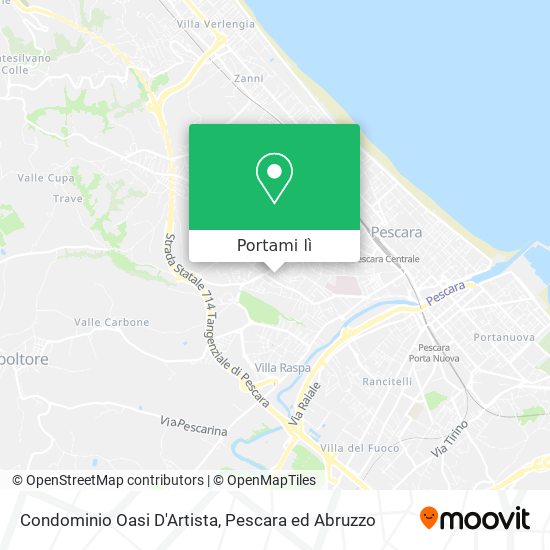 Mappa Condominio Oasi D'Artista