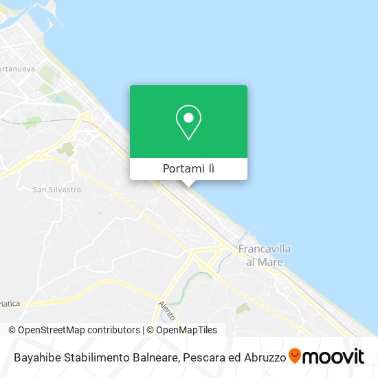 Mappa Bayahibe Stabilimento Balneare