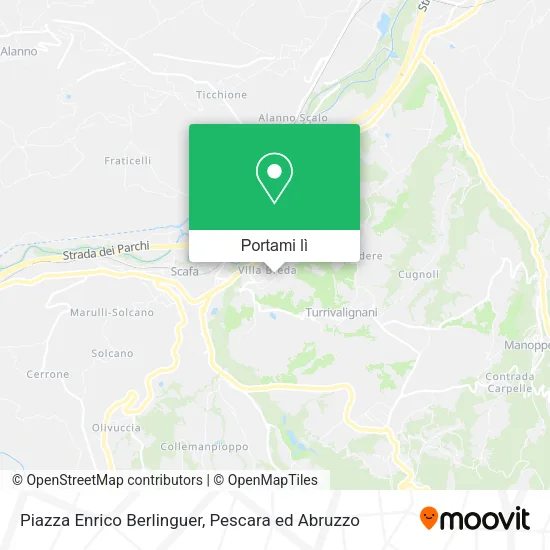 Mappa Piazza Enrico Berlinguer