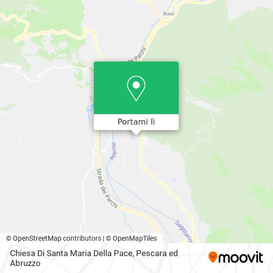 Mappa Chiesa Di Santa Maria Della Pace