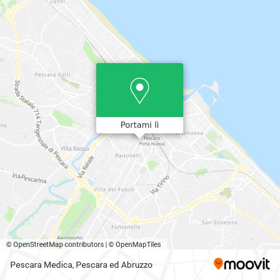 Mappa Pescara Medica
