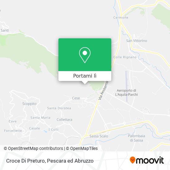 Mappa Croce Di Preturo