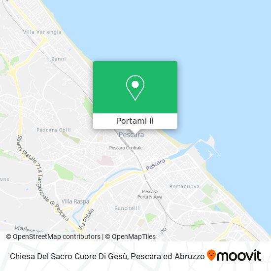 Mappa Chiesa Del Sacro Cuore Di Gesù