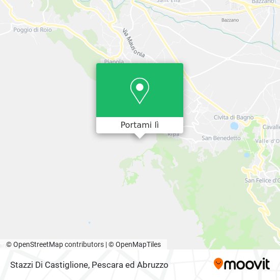 Mappa Stazzi Di Castiglione