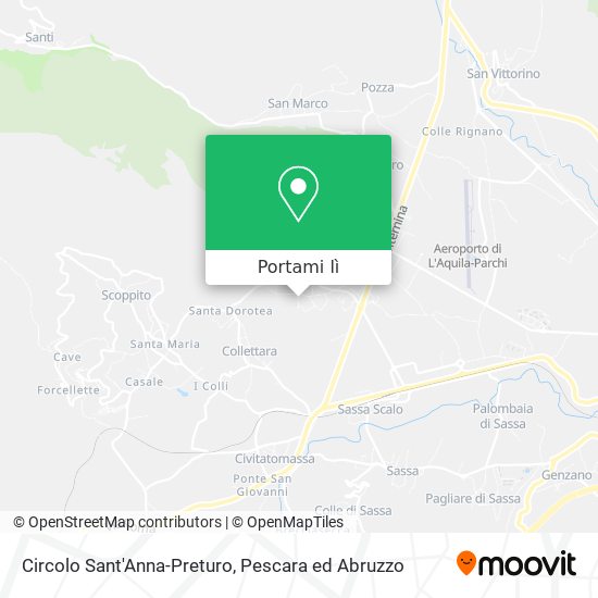 Mappa Circolo Sant'Anna-Preturo