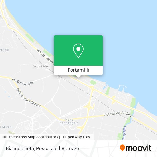 Mappa Biancopineta