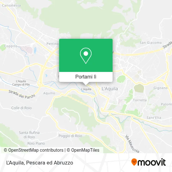 Mappa L'Aquila