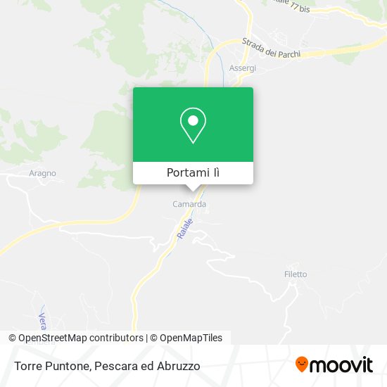 Mappa Torre Puntone