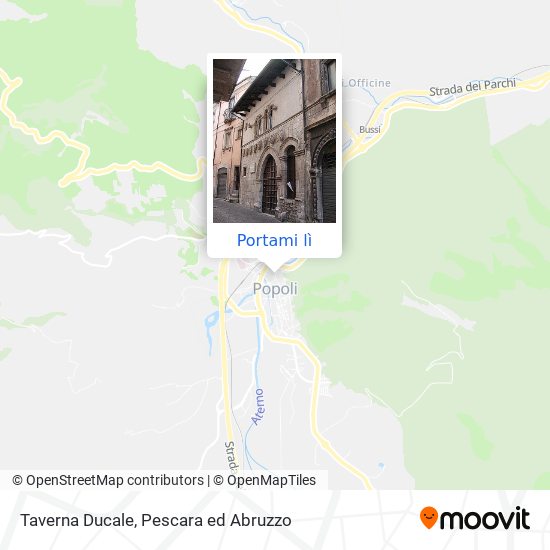 Mappa Taverna Ducale
