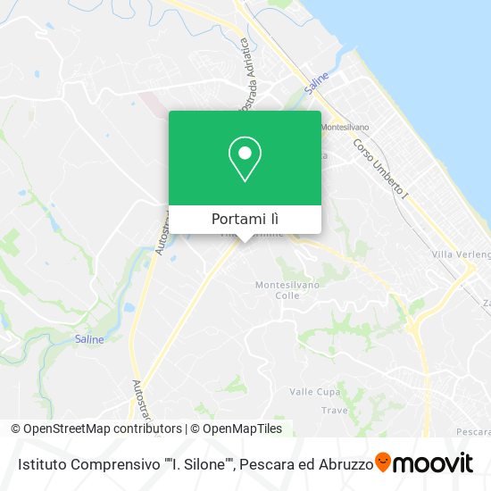Mappa Istituto Comprensivo ""I. Silone""