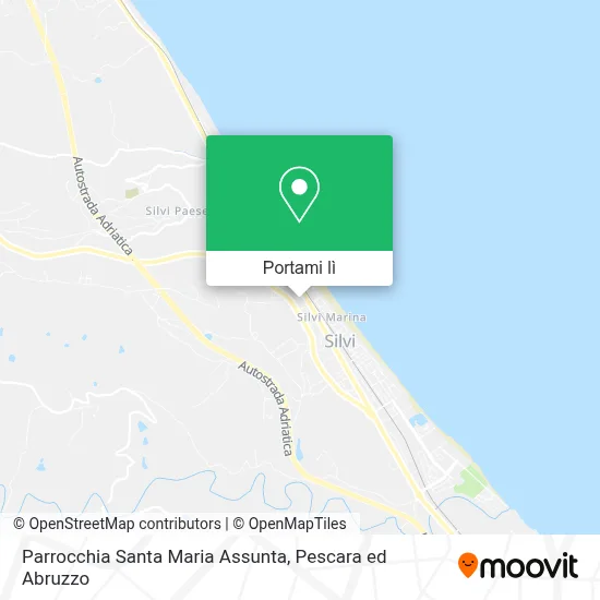 Mappa Parrocchia Santa Maria Assunta