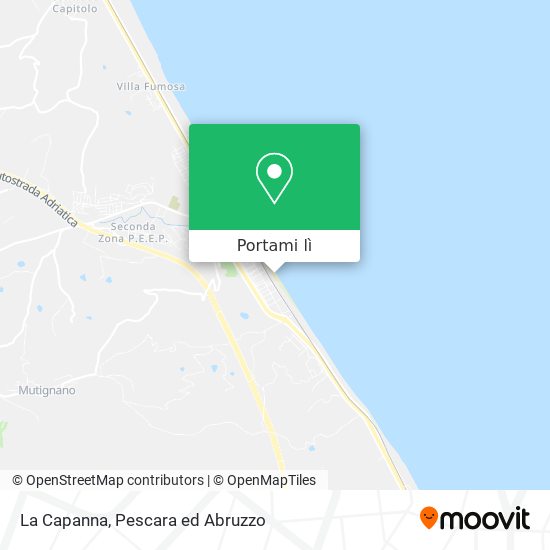 Mappa La Capanna