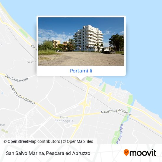 Mappa San Salvo Marina