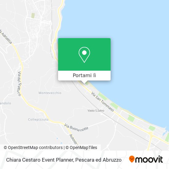 Mappa Chiara Cestaro Event Planner