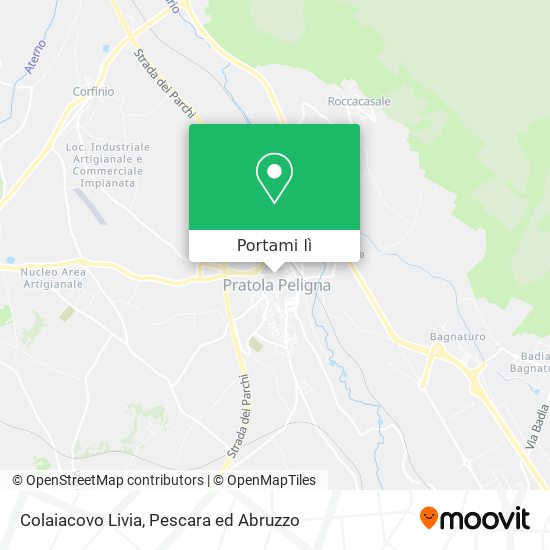 Mappa Colaiacovo Livia