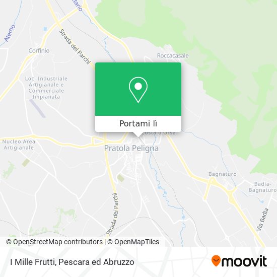 Mappa I Mille Frutti