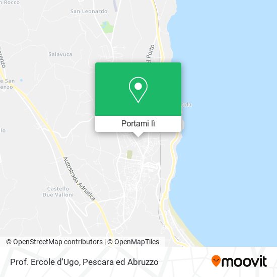 Mappa Prof. Ercole d'Ugo
