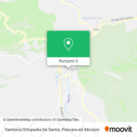 Mappa Sanitaria Ortopedia De Santis