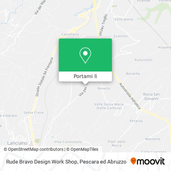 Mappa Rude Bravo Design Work Shop