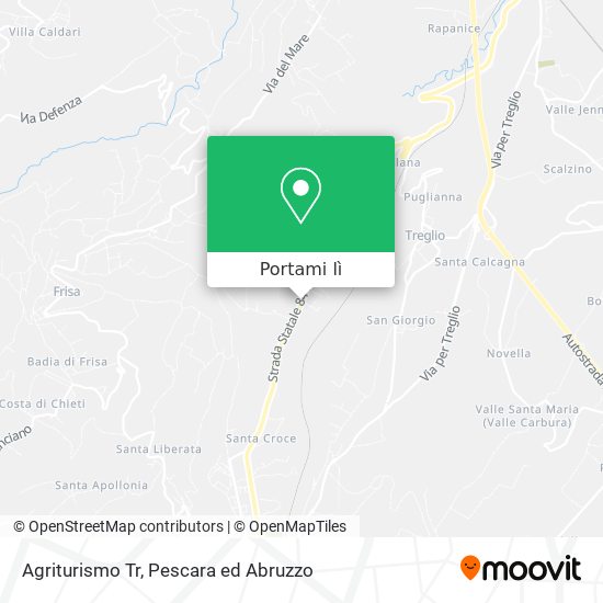 Mappa Agriturismo Tr