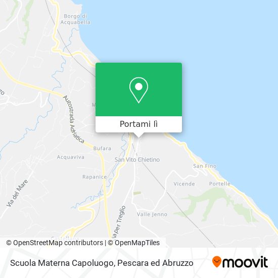 Mappa Scuola Materna Capoluogo