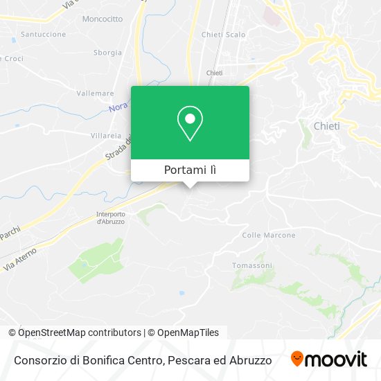 Mappa Consorzio di Bonifica Centro