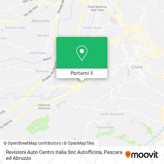 Mappa Revisioni Auto Centro Italia Snc Autofficina