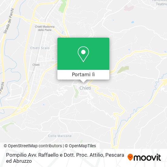 Mappa Pompilio Avv. Raffaello e Dott. Proc. Attilio