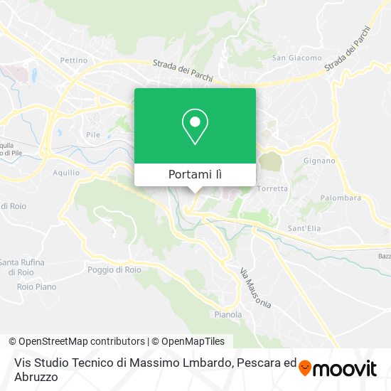 Mappa Vis Studio Tecnico di Massimo Lmbardo