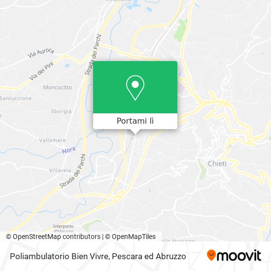 Mappa Poliambulatorio Bien Vivre