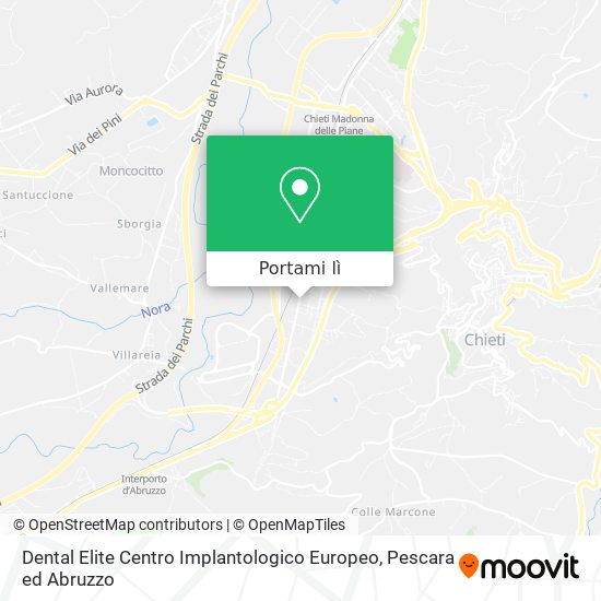 Mappa Dental Elite Centro Implantologico Europeo