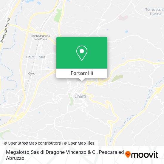 Mappa Megalotto Sas di Dragone Vincenzo & C.