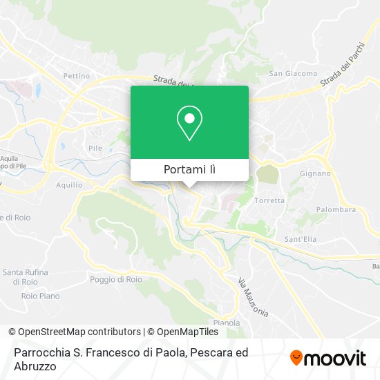 Mappa Parrocchia S. Francesco di Paola
