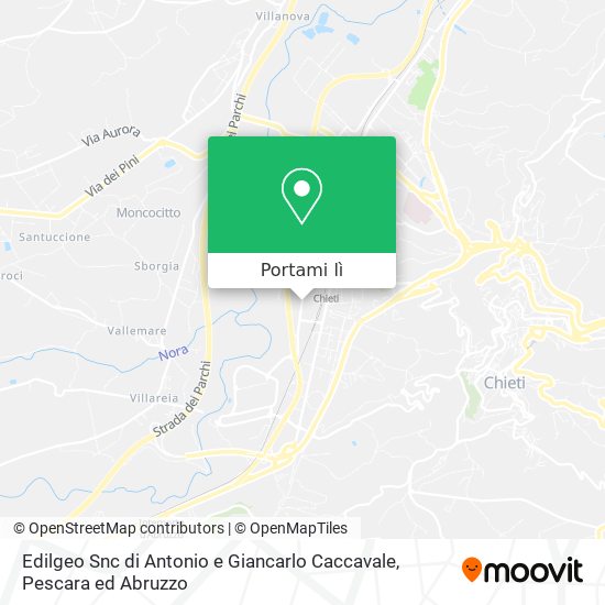 Mappa Edilgeo Snc di Antonio e Giancarlo Caccavale