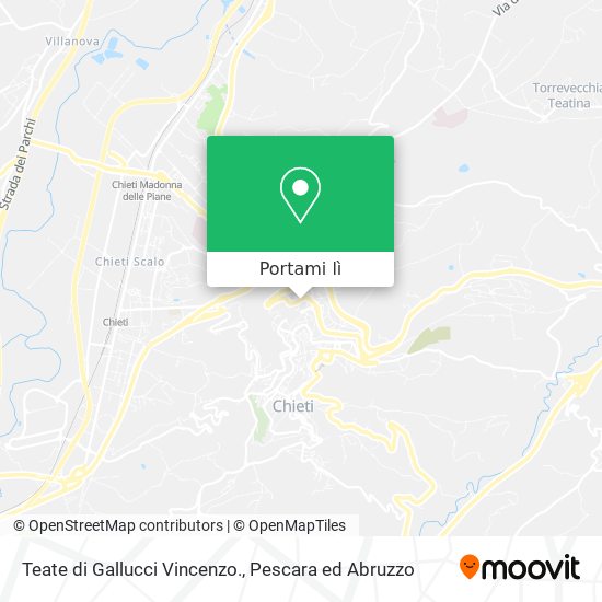 Mappa Teate di Gallucci Vincenzo.