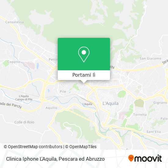 Mappa Clinica Iphone L'Aquila