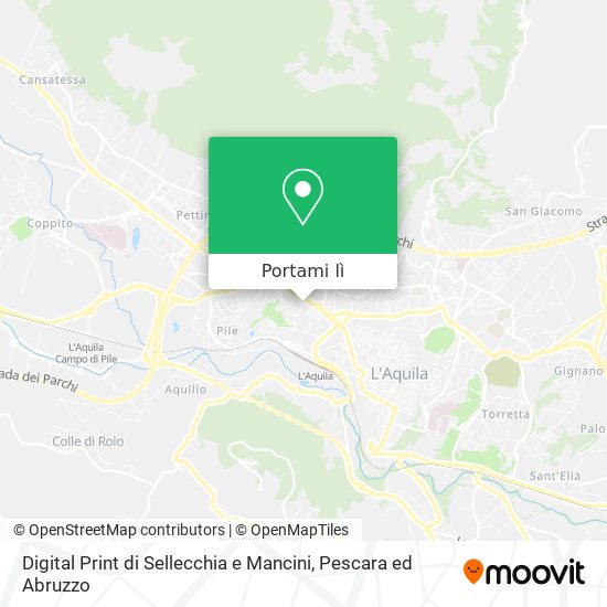 Mappa Digital Print di Sellecchia e Mancini