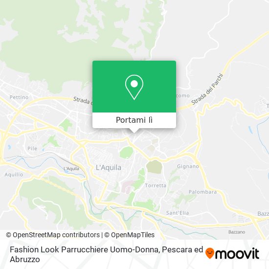 Mappa Fashion Look Parrucchiere Uomo-Donna