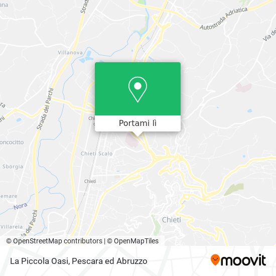 Mappa La Piccola Oasi
