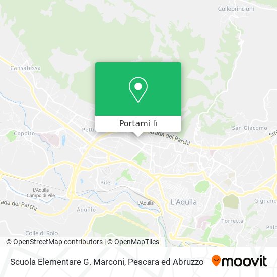 Mappa Scuola Elementare G. Marconi
