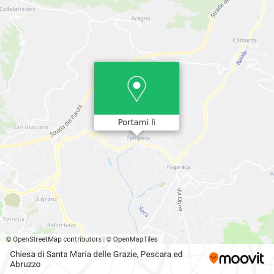 Mappa Chiesa di Santa Maria delle Grazie