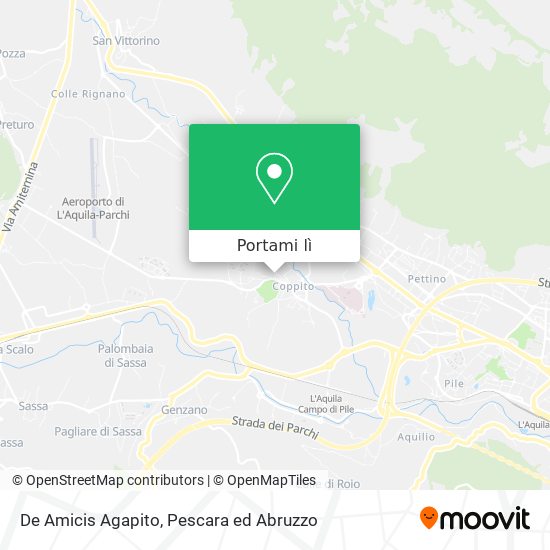 Mappa De Amicis Agapito