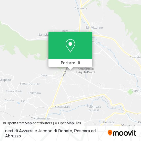 Mappa next di Azzurra e Jacopo di Donato