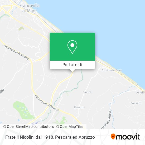 Mappa Fratelli Nicolini dal 1918
