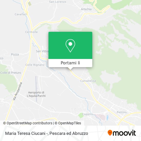 Mappa Maria Teresa Ciucani -