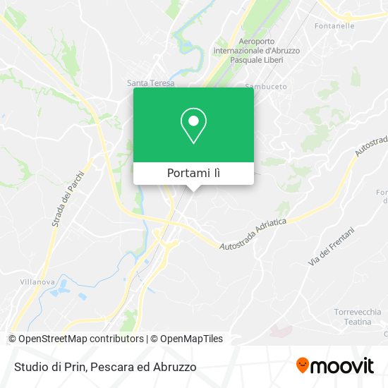 Mappa Studio di Prin