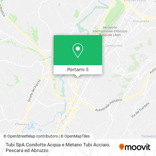 Mappa Tubi SpA Condotte Acqua e Metano Tubi Acciaio